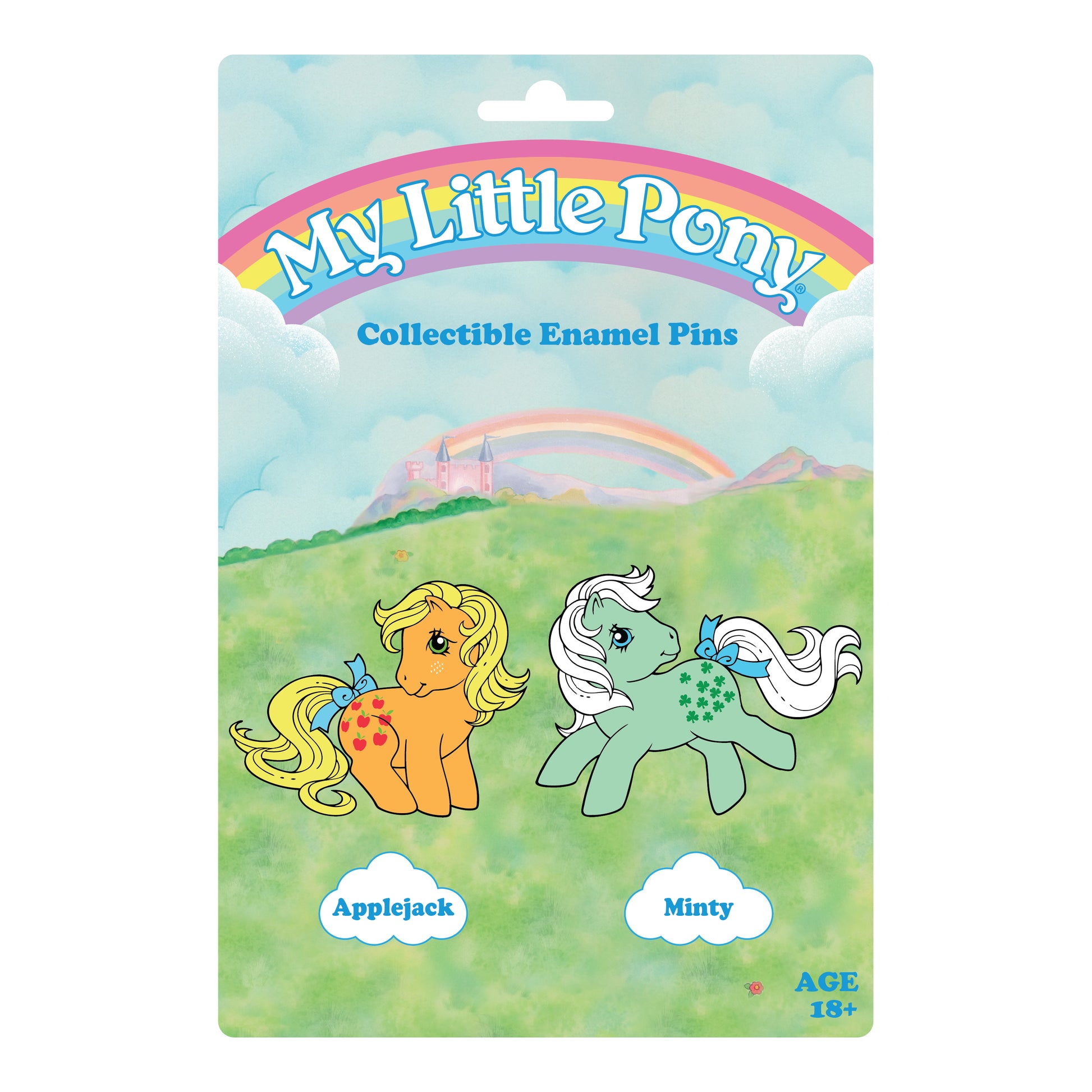 My Little Pony Applejack X Minty Pin Set - Available 4th Quarter 2021 - Icon Heroes 