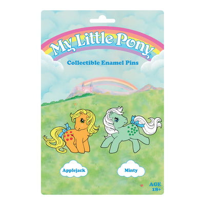 My Little Pony Applejack X Minty Pin Set - Available 4th Quarter 2021 - Icon Heroes 