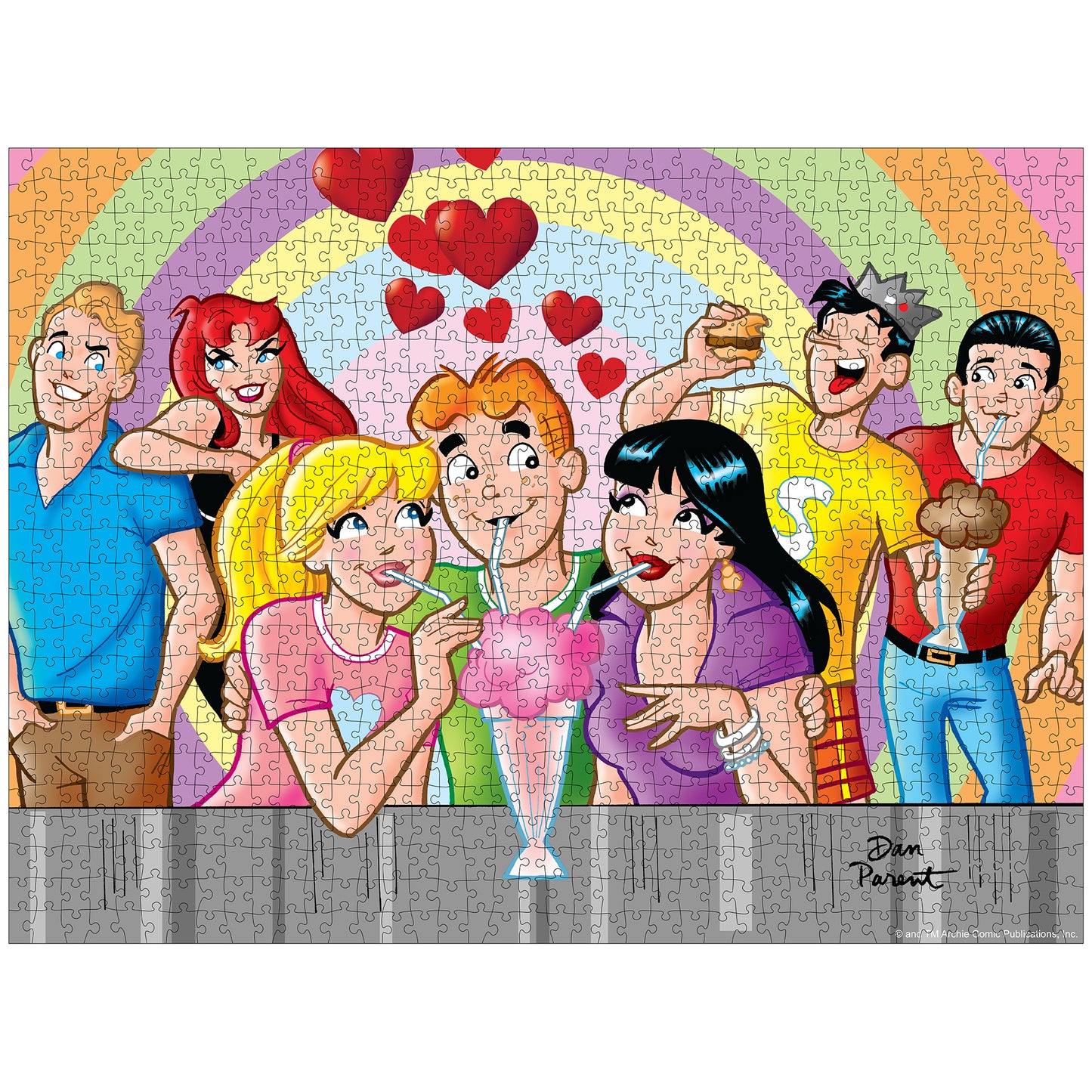 Archie Comics 80th Annniversary Jigsaw Puzzle - Available 4th Quarter 2021 - Icon Heroes 