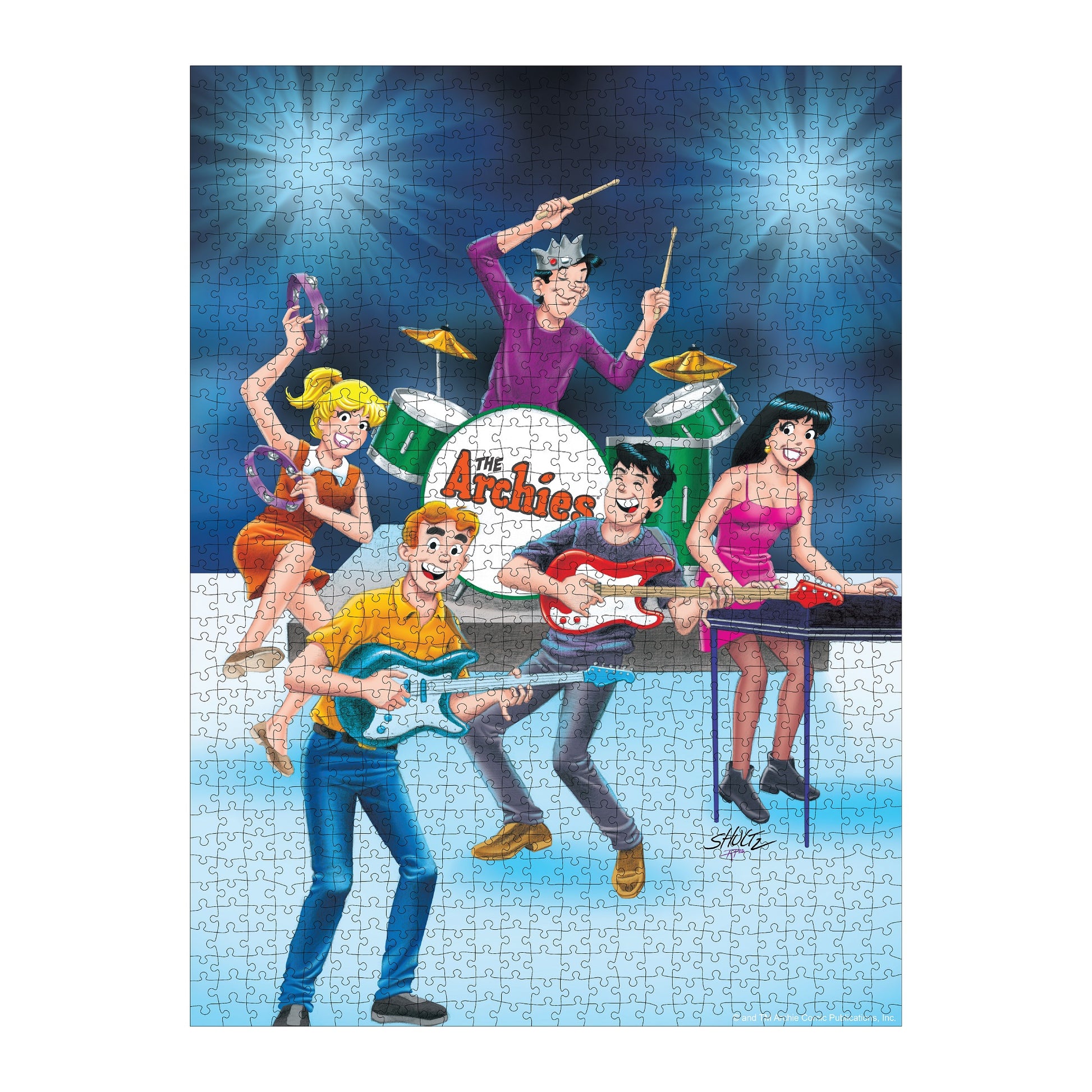 Archie Comics Archie and Friends Music Jam Jigsaw Puzzle - Icon Heroes 