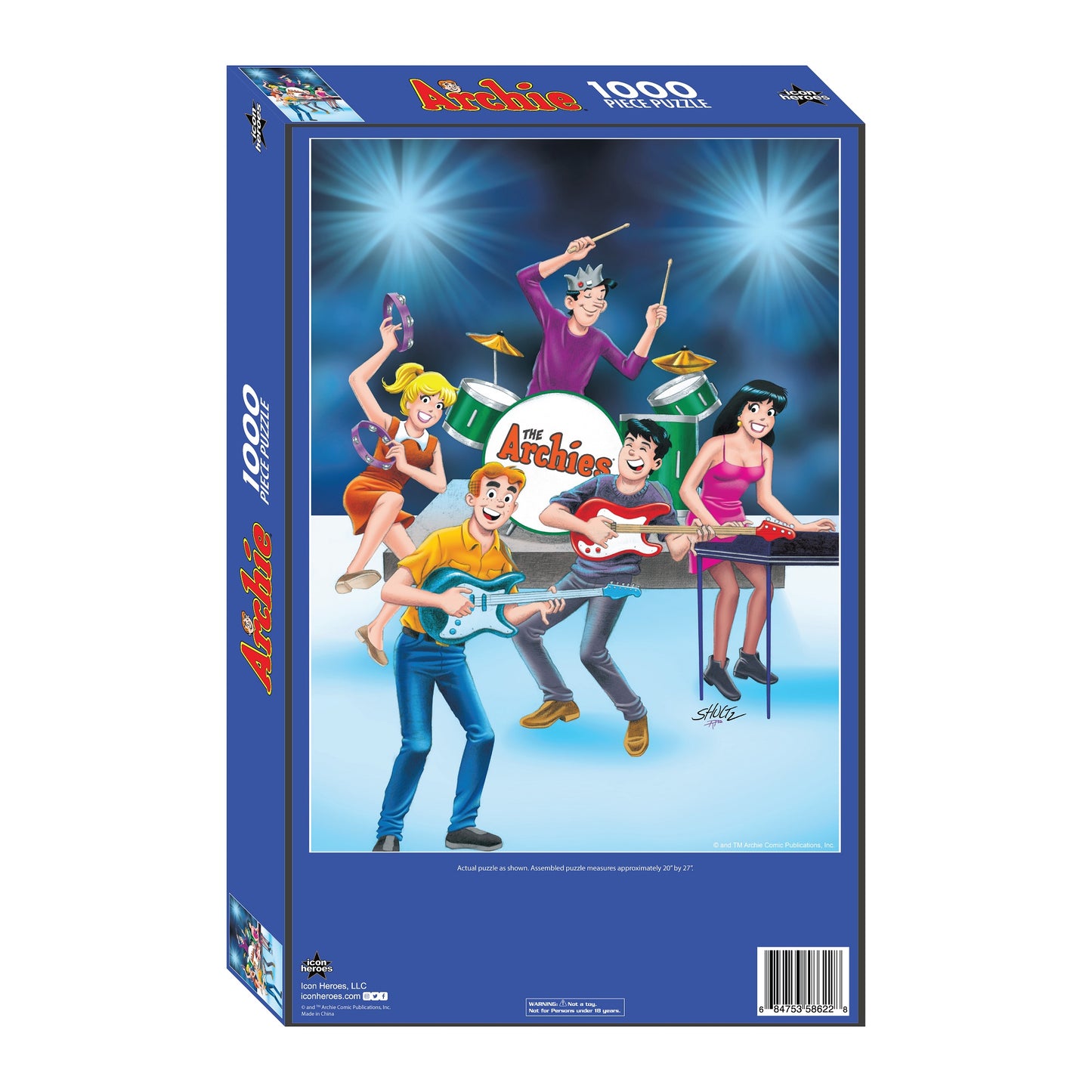 Archie Comics Archie and Friends Music Jam Jigsaw Puzzle - Icon Heroes 
