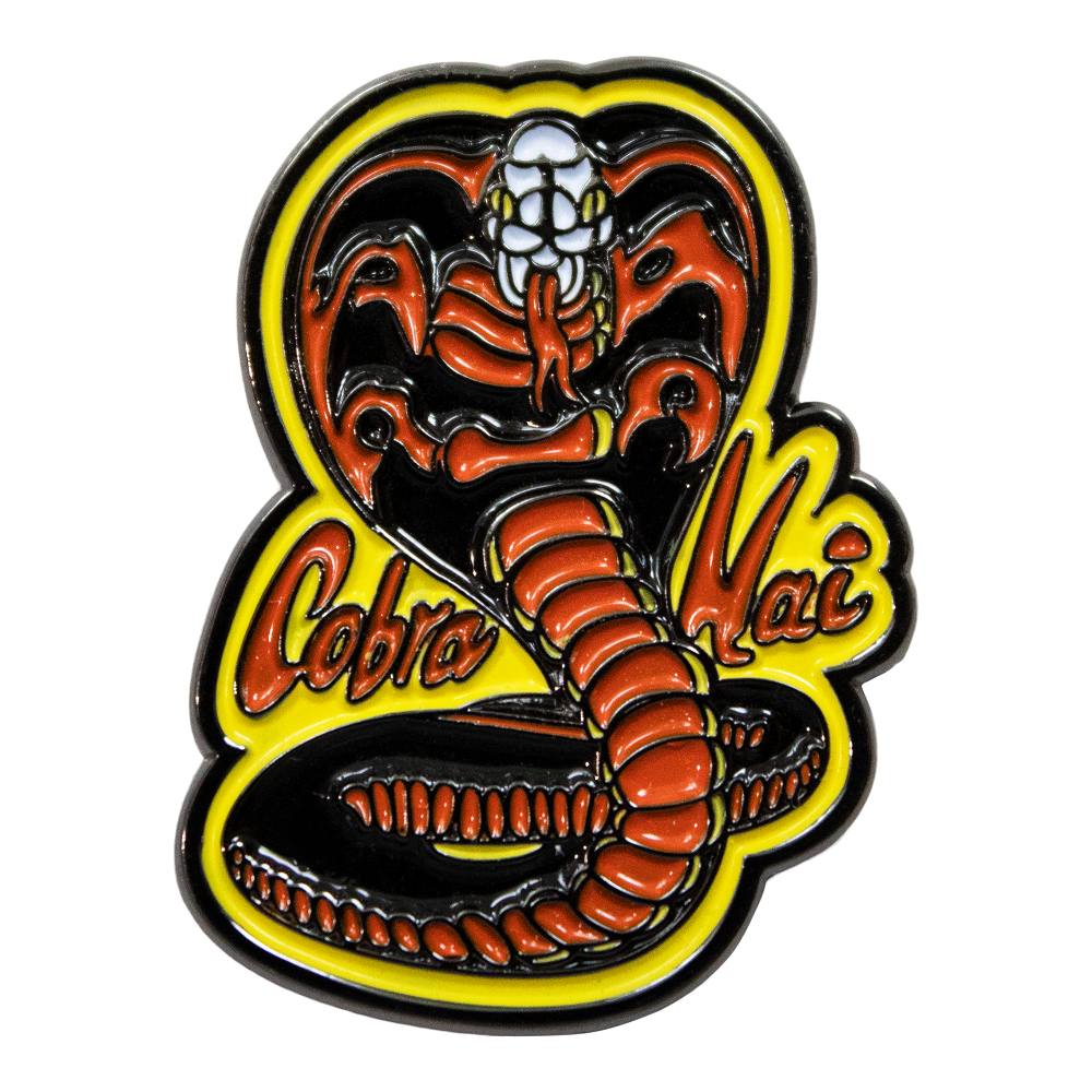 The Karate Kid Cobra Kai Logo Enamel Pin (Fire Edition) Exclusive - Icon Heroes 