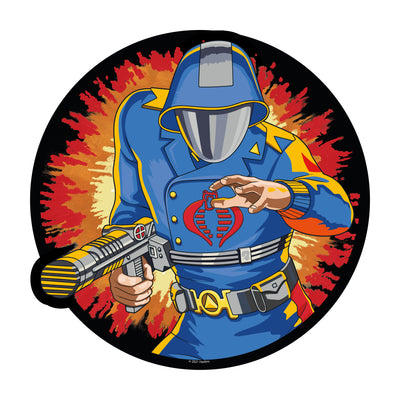 G.I. Joe Cobra Commander Retro Mouse Pad - Available 4th Quarter 2021 - Icon Heroes 