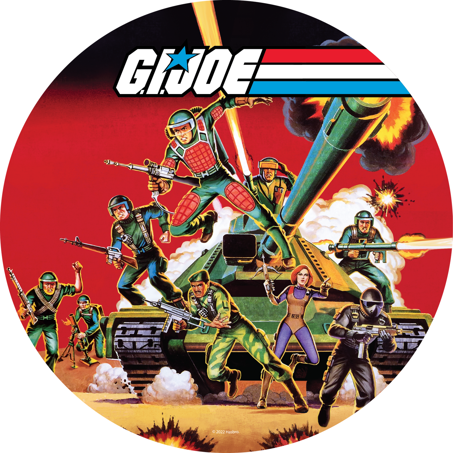 G.I. Joe 1982 Comic Book #1 Cover Mouse Pad - Available 1st Quarter 2023 - Icon Heroes 