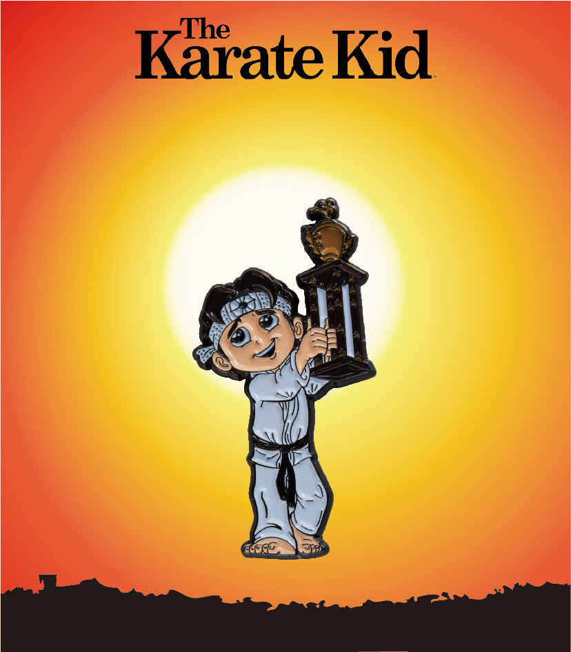 The Karate Kid Daniel Larusso ICONS Enamel Pin Exclusive - Icon Heroes 
