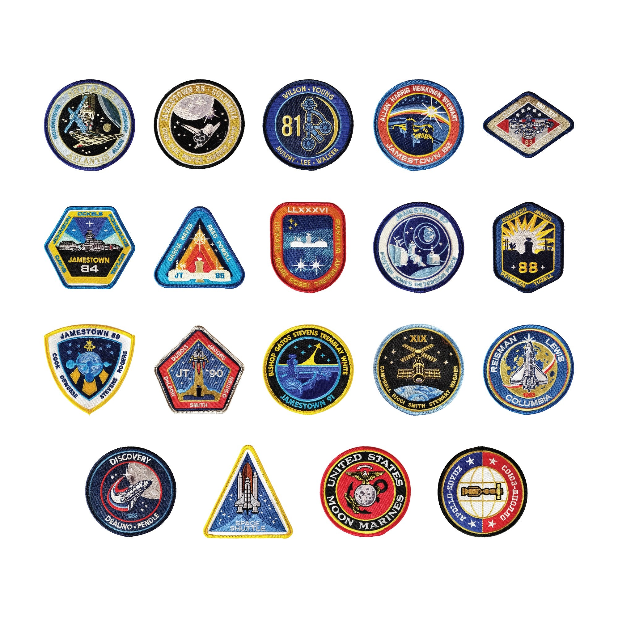 8 Patches in 1 Set (series 2) Medium Patches