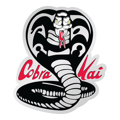 The Karate Kid Cobra Kai Logo Enamel Pin (Silver Edition) Exclusive - Icon Heroes 