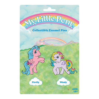 My Little Pony Firefly X Windy Pin Set - Available 4th Quarter 2021 - Icon Heroes 