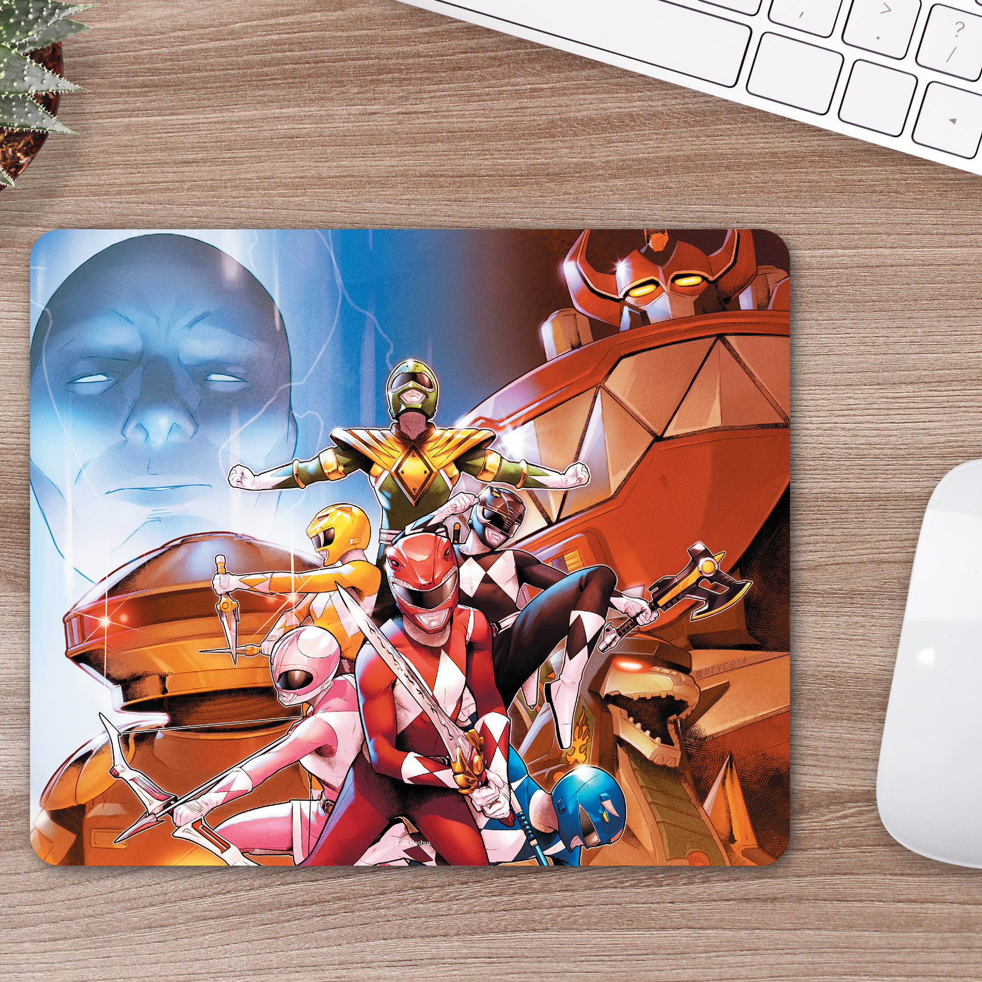Power Rangers Mouse Pad - Available 3rd Quarter 2022 - Icon Heroes 