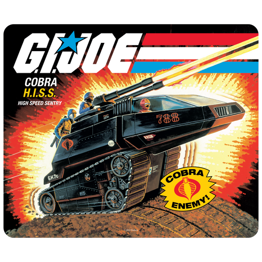 G.I. Joe Cobra H.I.S.S. Mouse Pad - Available 3rd Quarter 2022 - Icon Heroes 