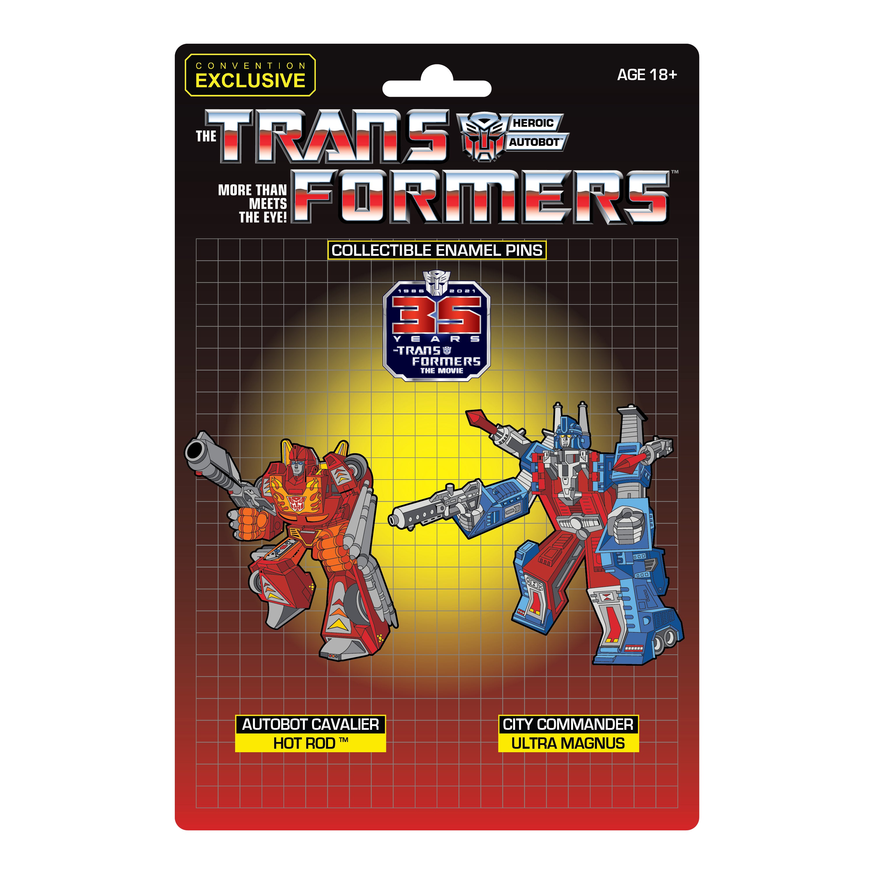 Transformers Pins Hot Rod and Ultra Magnus Icon Heroes – Icon Heroes