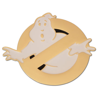 Ghostbusters No Ghost Logo Enamel Pin (Gold Edition) - Exclusive - Icon Heroes 