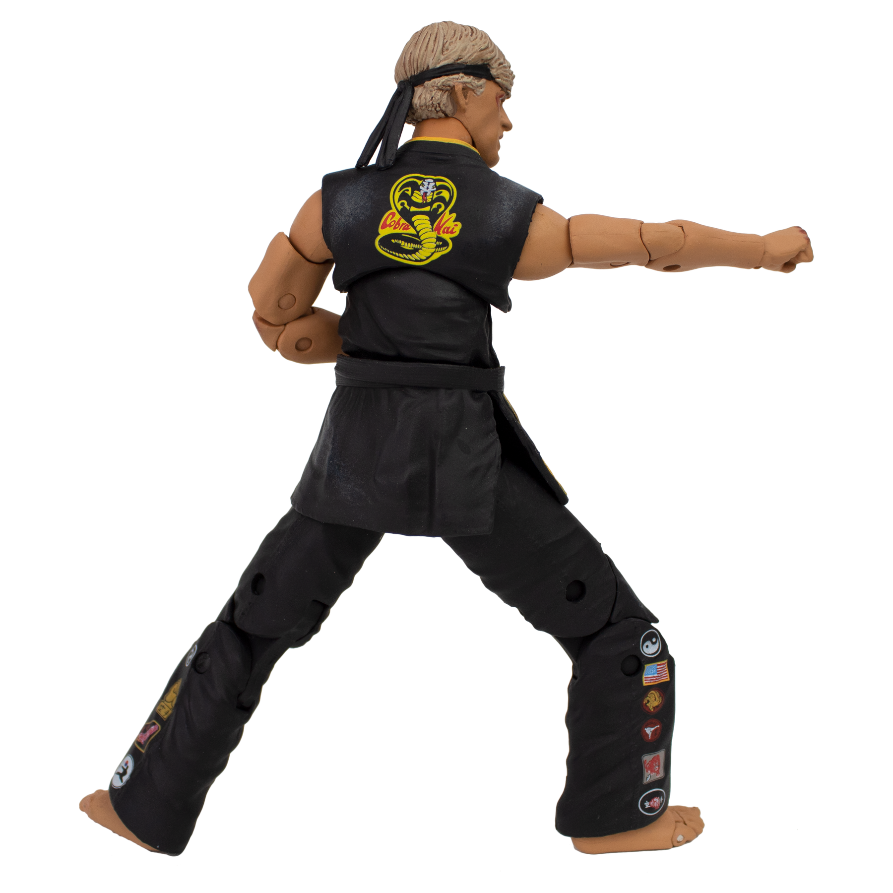 The Karate Kid Battle Damaged Johnny Lawrence Action Figure