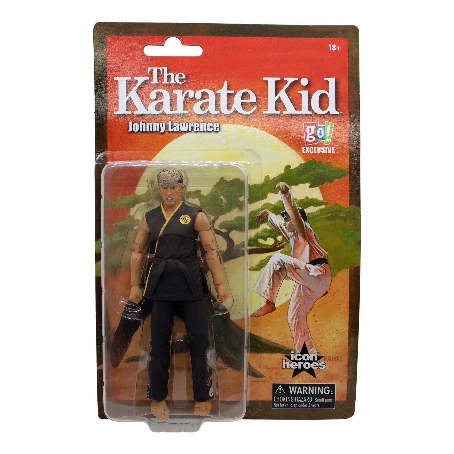 The Karate Kid Johnny Lawrence Action Figure - Calendar Club Exclusive - Icon Heroes 