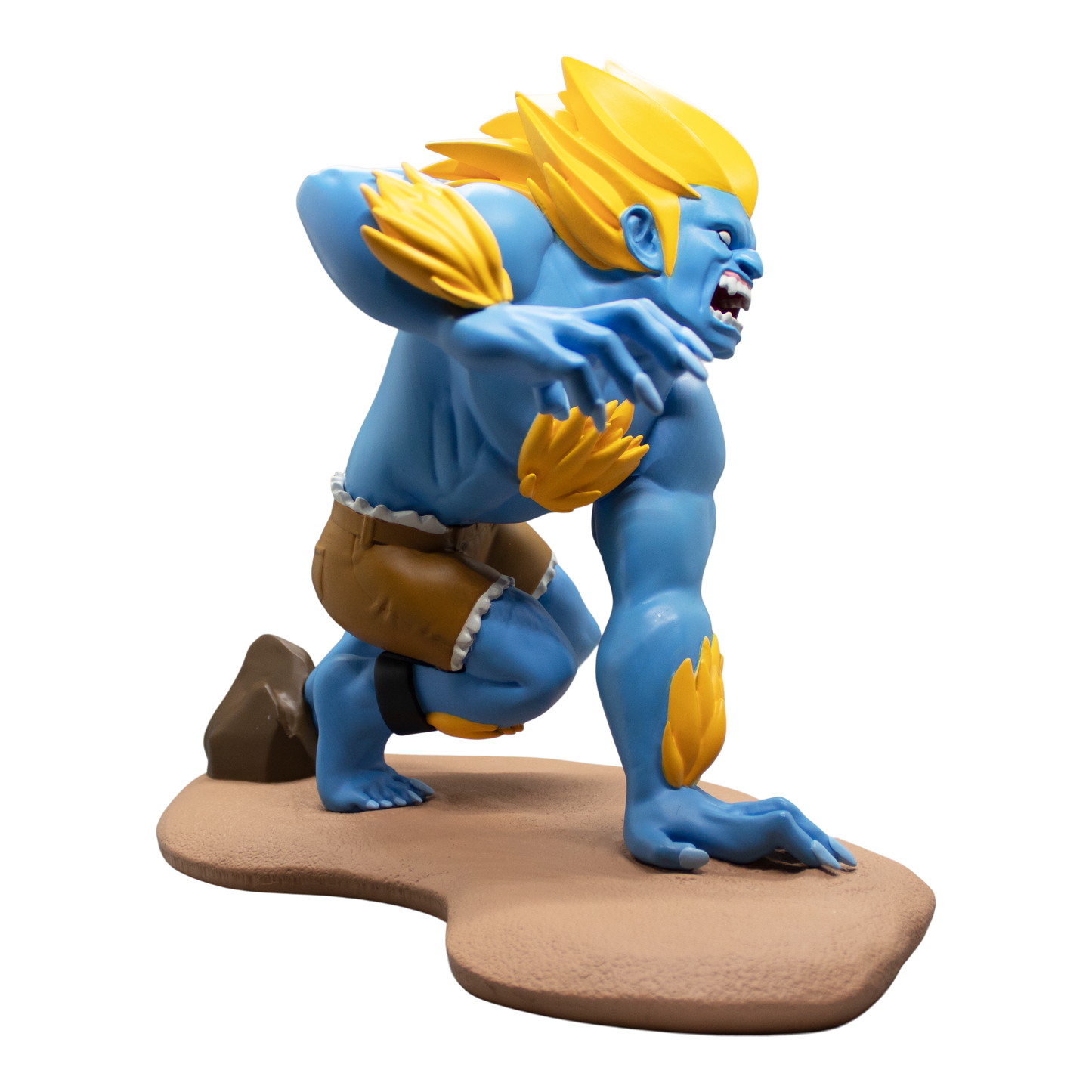 Street Fighter Blanka Champion Edition Unleashed Designer Polystone Statue - Available 1st Quarter 2022 - Icon Heroes 