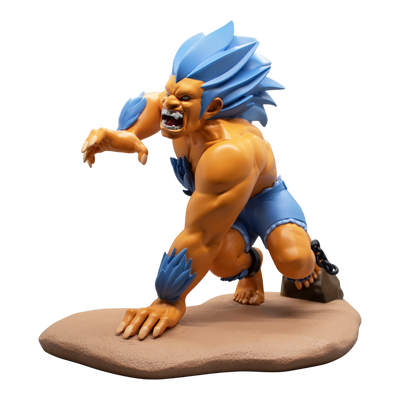 Street Fighter Blanka Player 2 Unleashed Designer Polystone Statue - Available 1st Quarter 2022 - Icon Heroes 