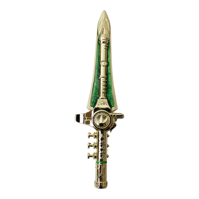 Power Rangers Green Ranger Dragon Dagger Gold Variant Letter Opener (SDCC Exclusive) - Icon Heroes 