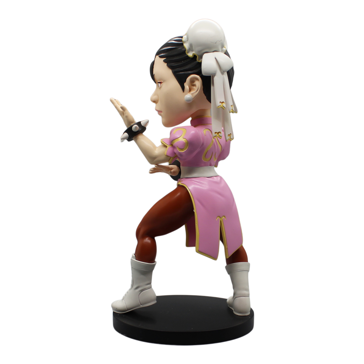 Street Fighter Chun-Li Pink Outfit Polystone Bobblehead (SDCC Exclusive) - Available 3rd Quarter 2021 - Icon Heroes 