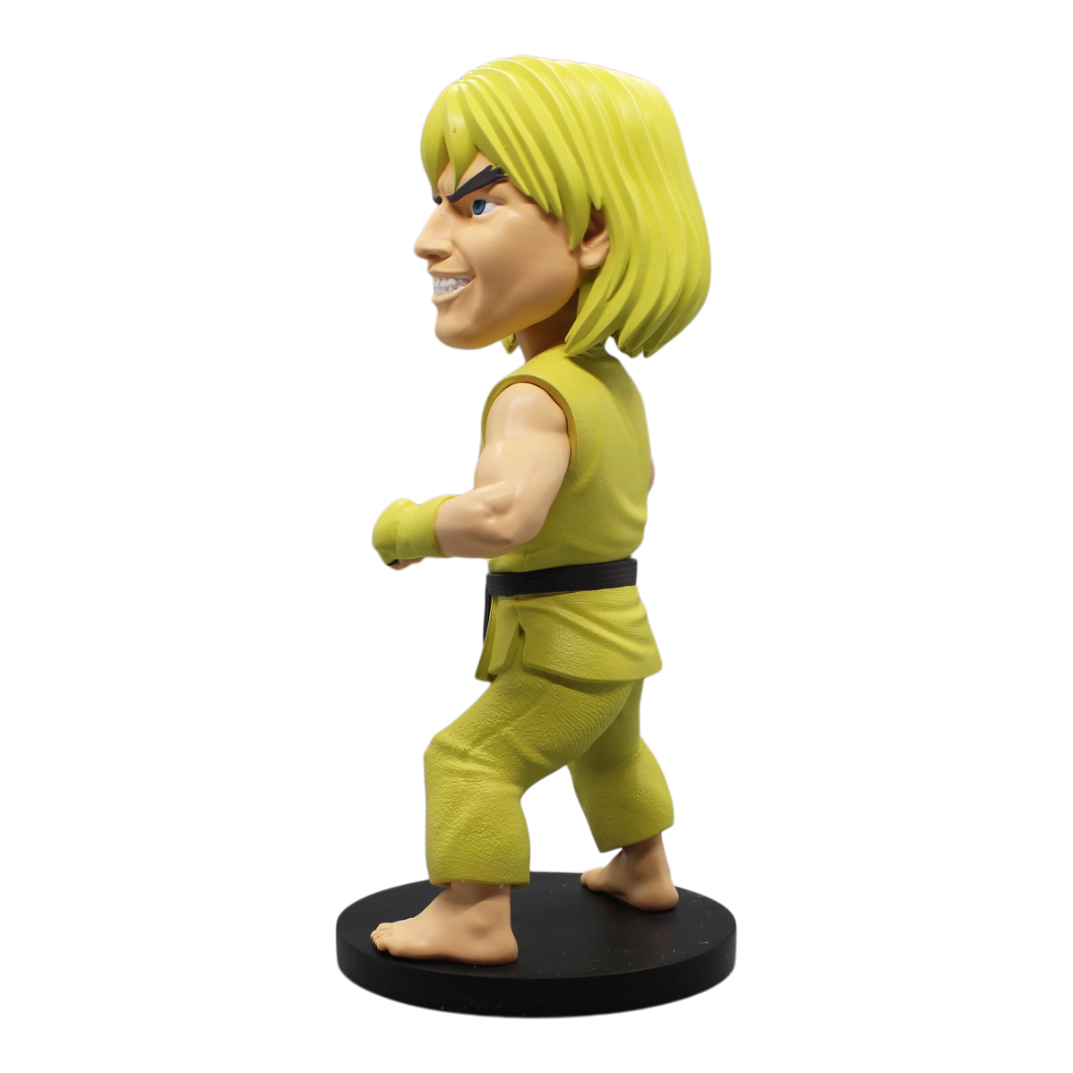 Street Fighter Ken Masters Yellow Gi Polystone Bobblehead - Available 3rd Quarter 2021 - Icon Heroes 