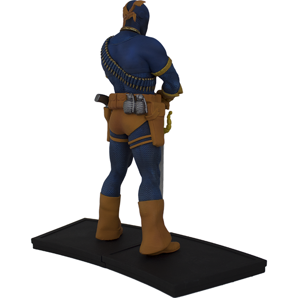 DC Comics The New Teen Titans Deathstroke Polystone Statue - Exclusive - Icon Heroes 