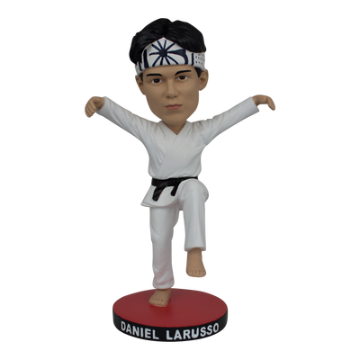 The Karate Kid Daniel Larusso Polystone Bobblehead - Icon Heroes 