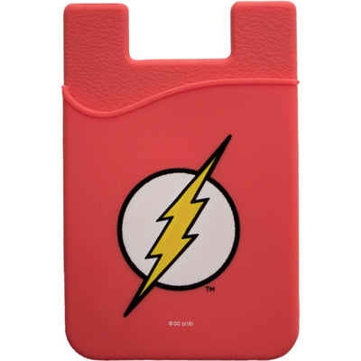 The Flash Logo Smartphone Card Holder - Icon Heroes 