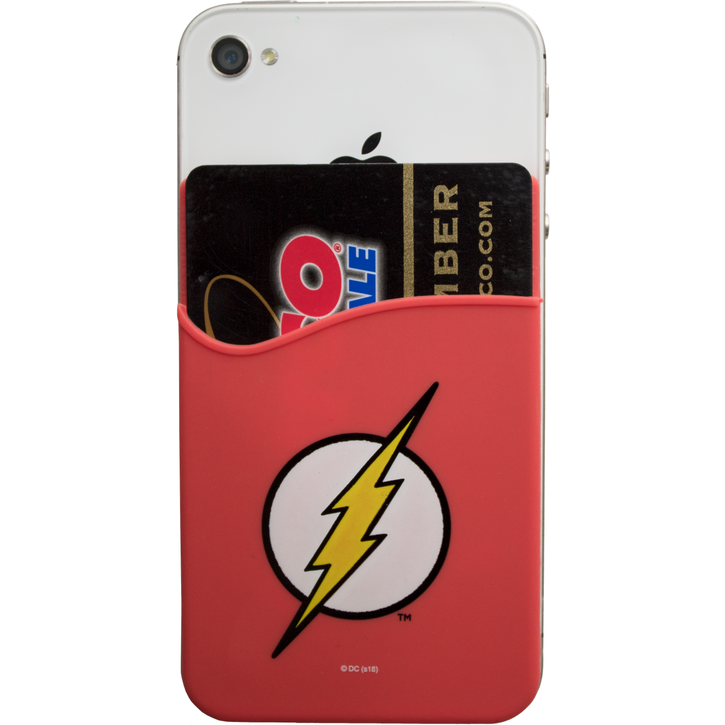 The Flash Logo Smartphone Card Holder - Icon Heroes 