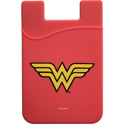 Wonder Woman Logo Smartphone Card Holder - Icon Heroes 