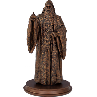 Harry Potter Professor Albus Dumbledore Faux-Bronze Polystone Statue - Exclusive - Icon Heroes 