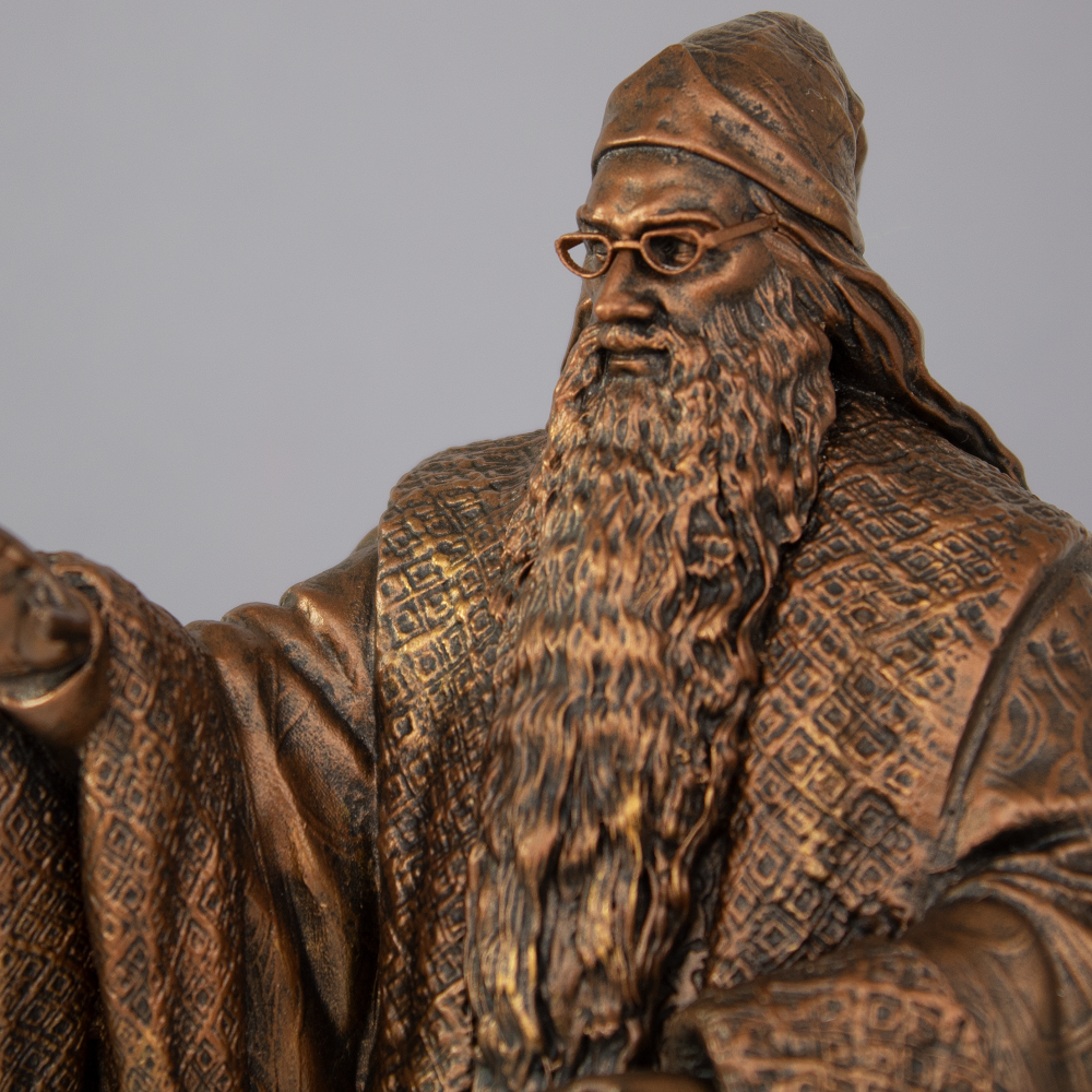 Harry Potter Professor Albus Dumbledore Faux-Bronze Polystone Statue - Exclusive - Icon Heroes 