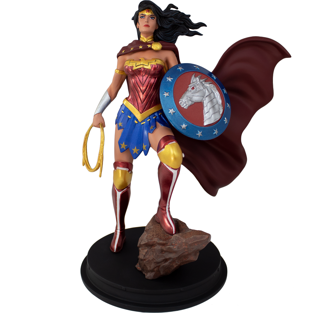 GameStop Exclusive Wonder Woman Statue Icon Heroes DC Comics