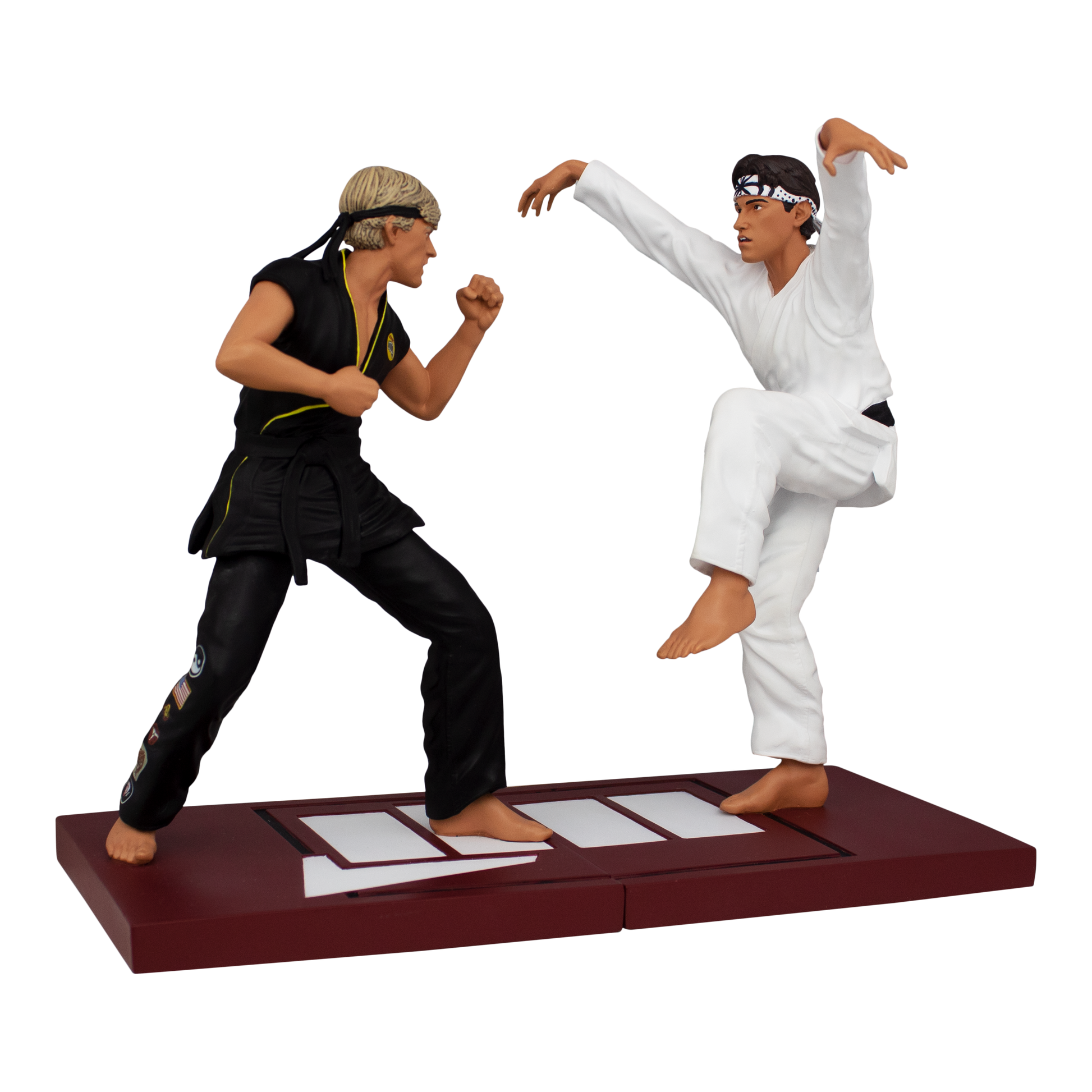 The Karate Kid Daniel vs. Johnny All-Valley Tournament Statue Set (GameStop Exclusive) - Icon Heroes 