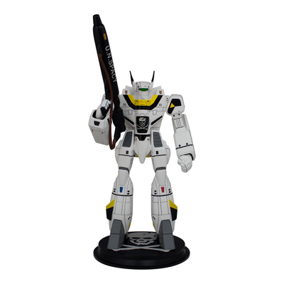 Robotech VF-1S Roy Fokker Battloid 1/42 Scale Polystone Statue - Icon Heroes 
