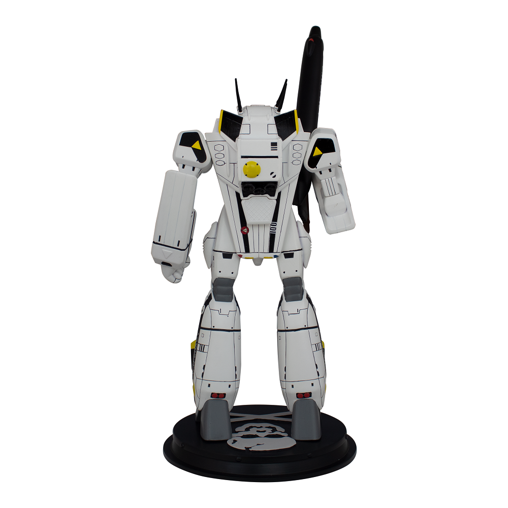 Robotech VF-1S Roy Fokker Battloid 1/42 Scale Polystone Statue - Icon Heroes 