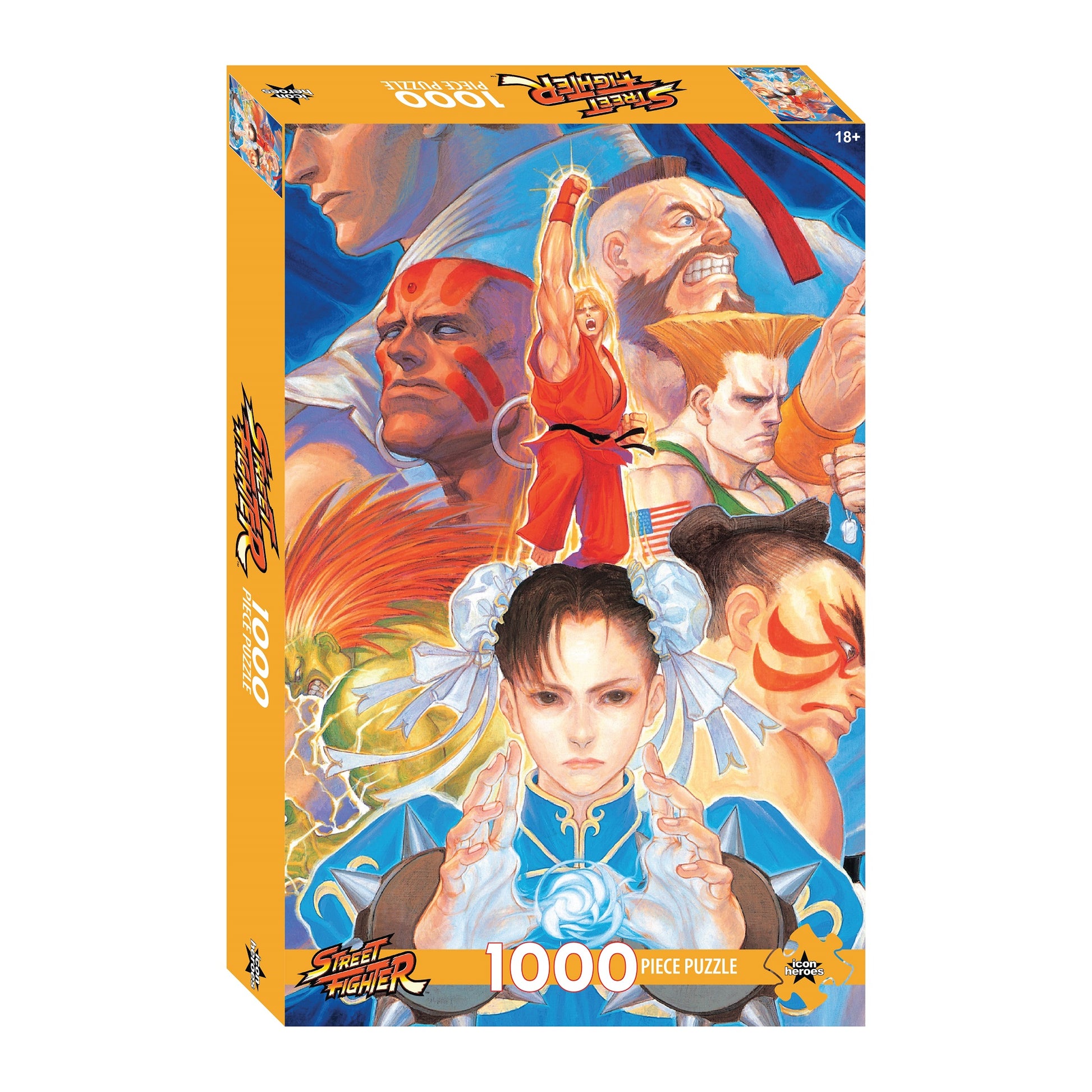 Street Fighter Jigsaw Puzzle by Kinu Nishimura - Icon Heroes 