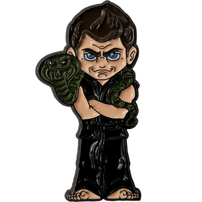The Karate Kid John Kreese ICONS Enamel Pin Exclusive - Icon Heroes 