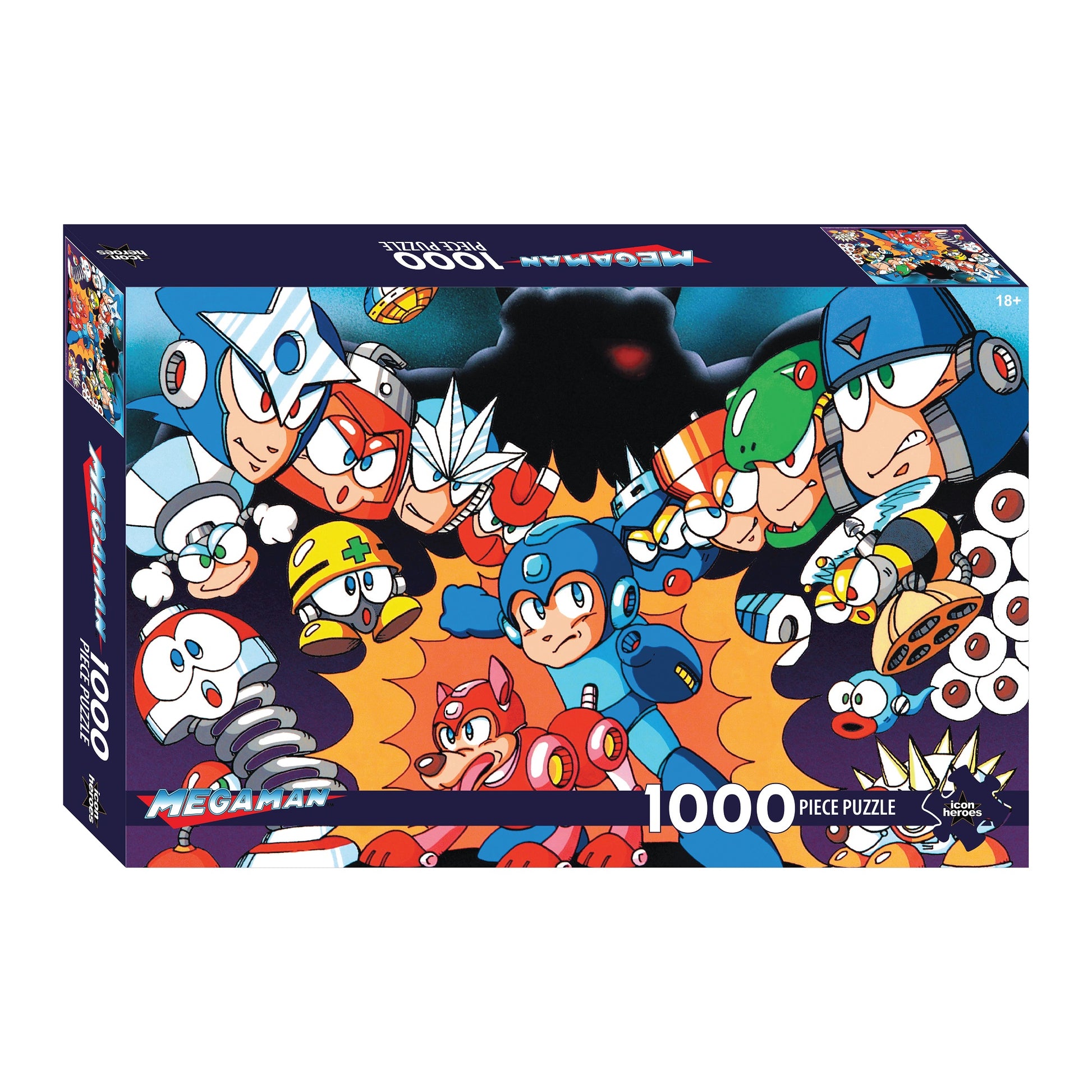 Mega Man Classic Jigsaw Puzzle - Icon Heroes 