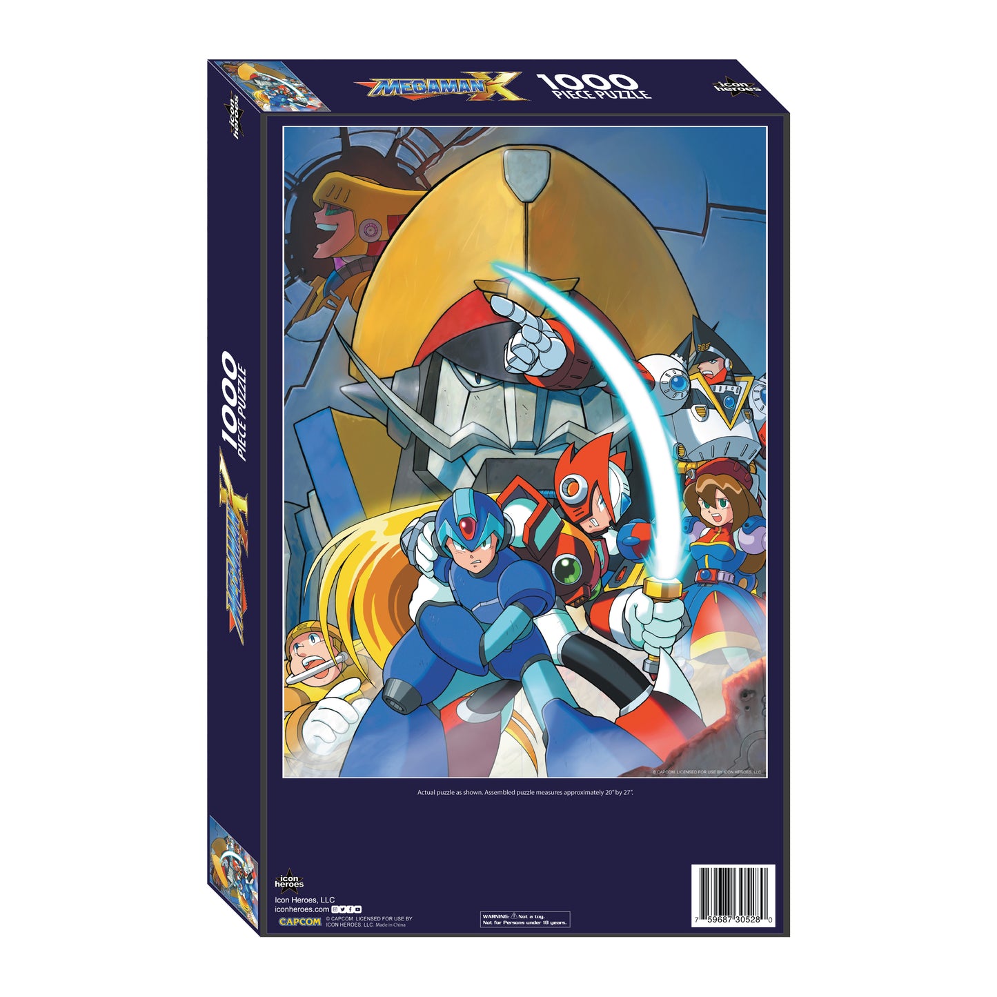 Mega Man X Jigsaw Puzzle - Icon Heroes 