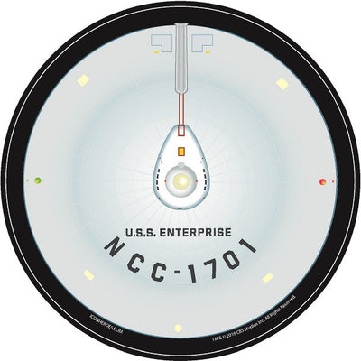 Star Trek Mission New York Exclusive NCC-1701 Saucer Mouse Pad - Icon Heroes 