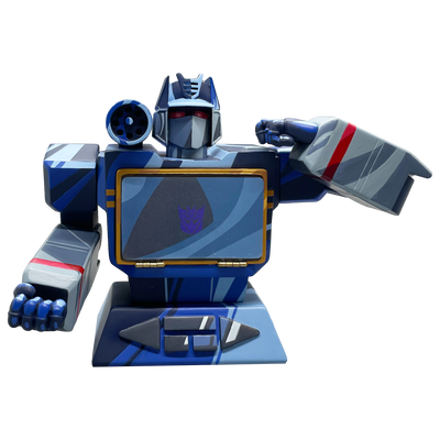 Transformers Soundwave Bust Card Holder (Previews Exclusive) - Available 3rd Quarter 2022 - Icon Heroes 