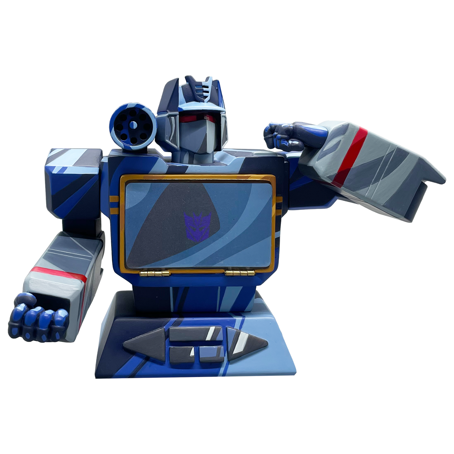 Transformers Soundwave Bust Card Holder (Previews Exclusive) - Available 3rd Quarter 2022 - Icon Heroes 