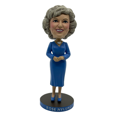 The Golden Girls Rose Nylund Blue Dress Polystone Bobblehead (National Bobblehead Hall of Fame Exclusive) - Available 3rd Quarter 2022 - Icon Heroes 