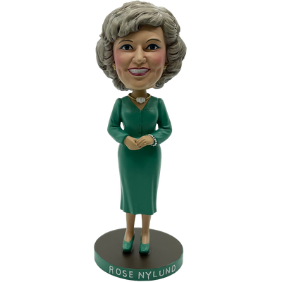 The Golden Girls Rose Nylund Green Dress Polystone Bobblehead (National Bobblehead Hall of Fame Exclusive) - Available 3rd Quarter 2022 - Icon Heroes 