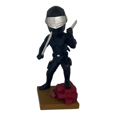 G.I. Joe Snake Eyes Polystone Bobblehead  - Available 3rd Quarter 2023 - Icon Heroes 