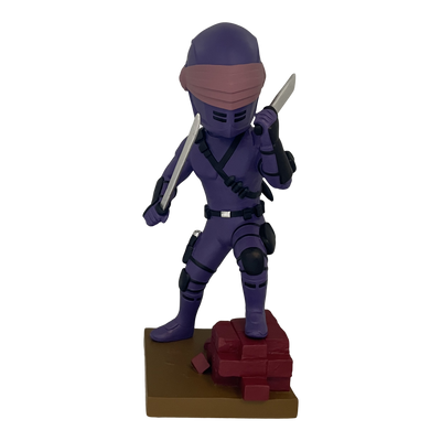 G.I. Joe Snake Eyes Polystone Bobblehead (Cartoon Variant) - Available 3rd Quarter 2023 - Icon Heroes 