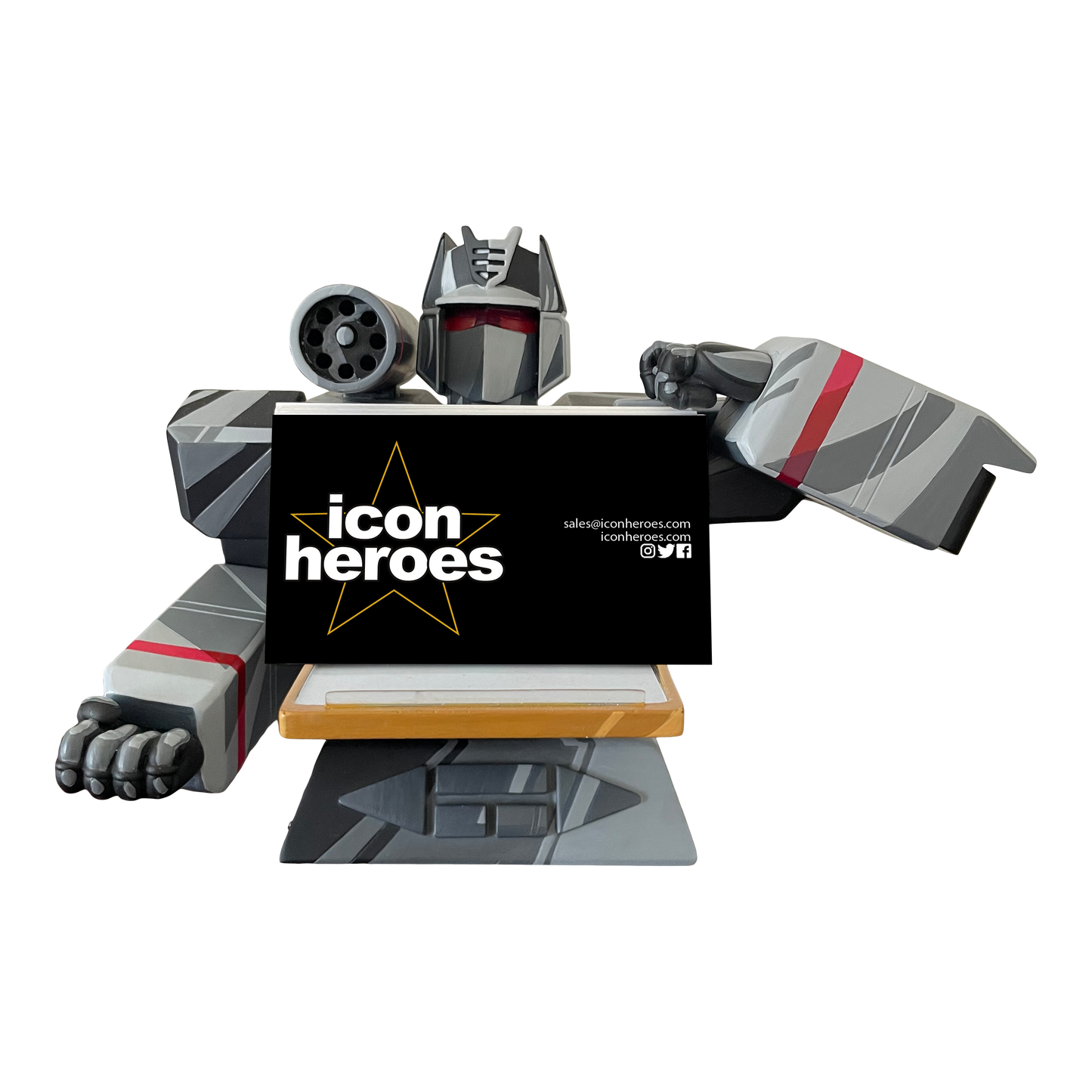 Transformers Soundblaster Bust Card Holder - Icon Heroes 