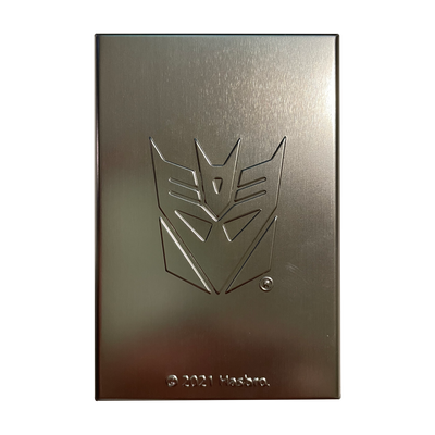 Transformers Decepticon Faction Card Holder - Available 2nd Quarter 2022 - Icon Heroes 