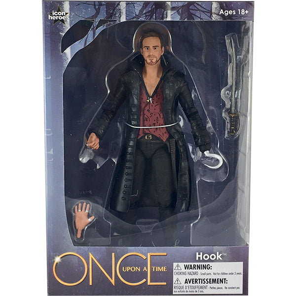 Once Upon a Time Hook 6 Scale Action Figure – Icon Heroes