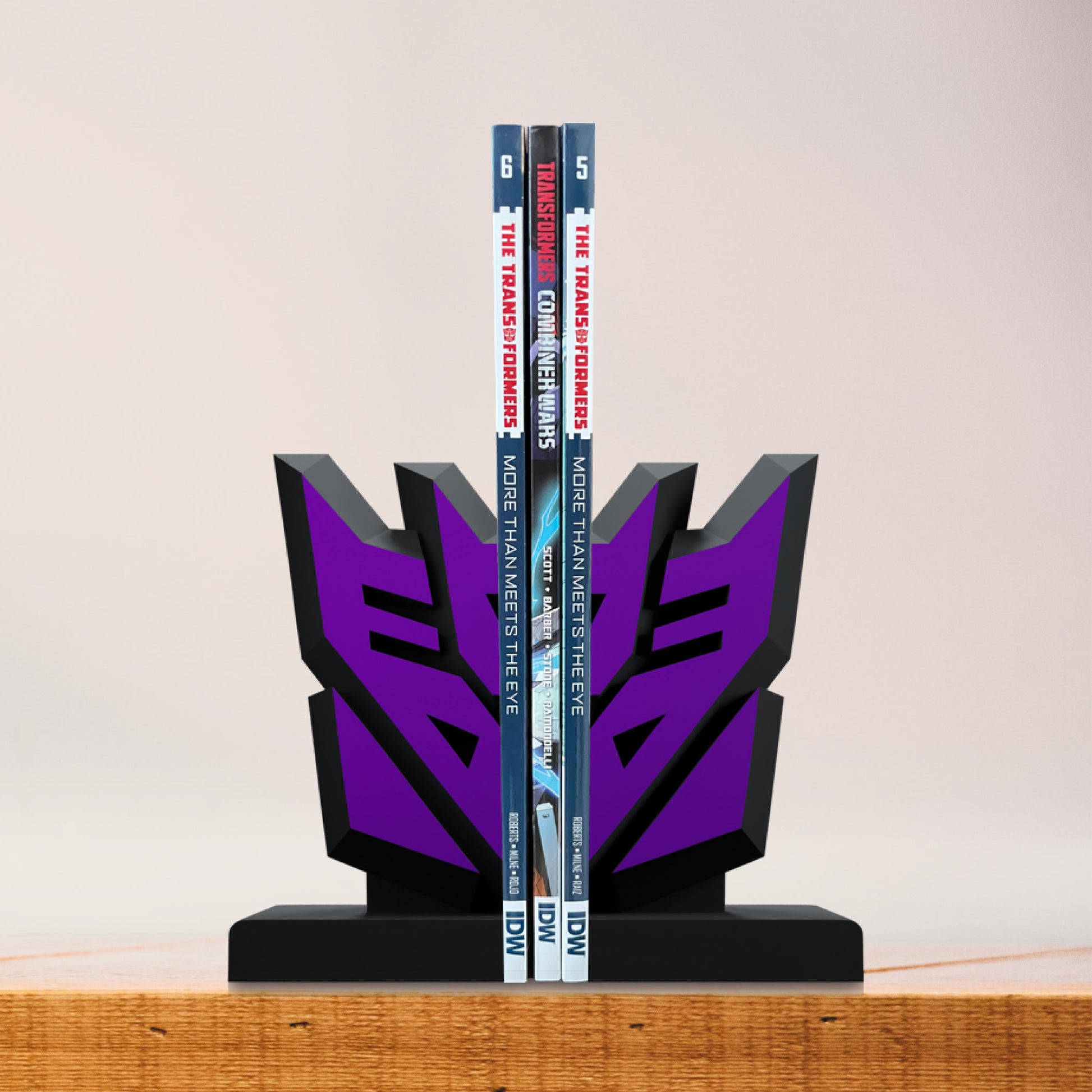 Transformers Decepticon Faction Bookend - Available 1st Quarter 2023 - Icon Heroes 