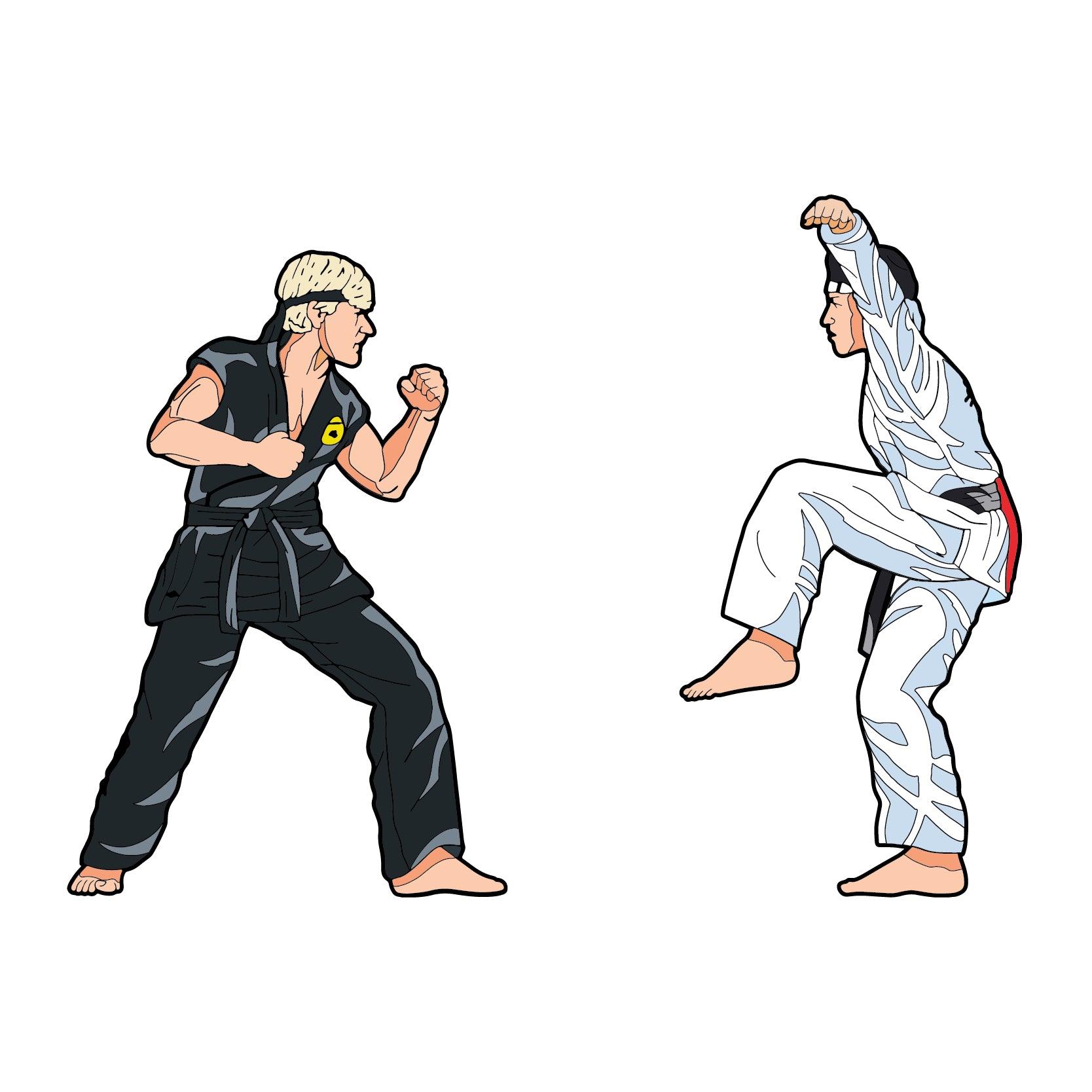 The Karate Kid Enamel Pins PinBook Vol. 2 - Icon Heroes 